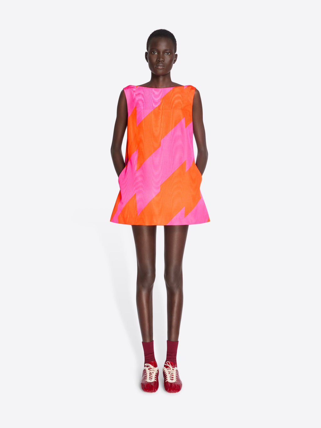 Mini Moirﾨﾦ Dress