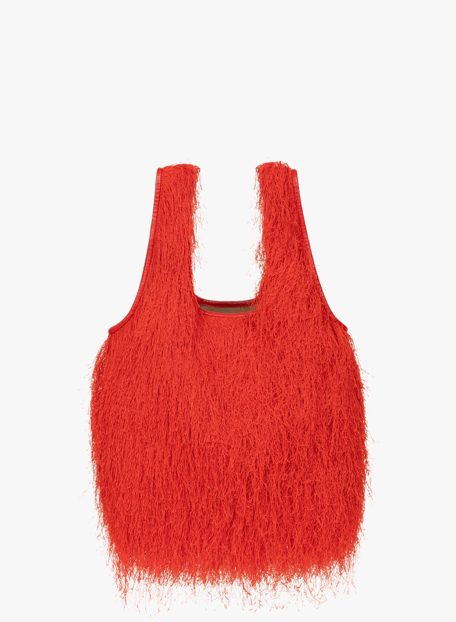 Mini Ruffled Tote Bag